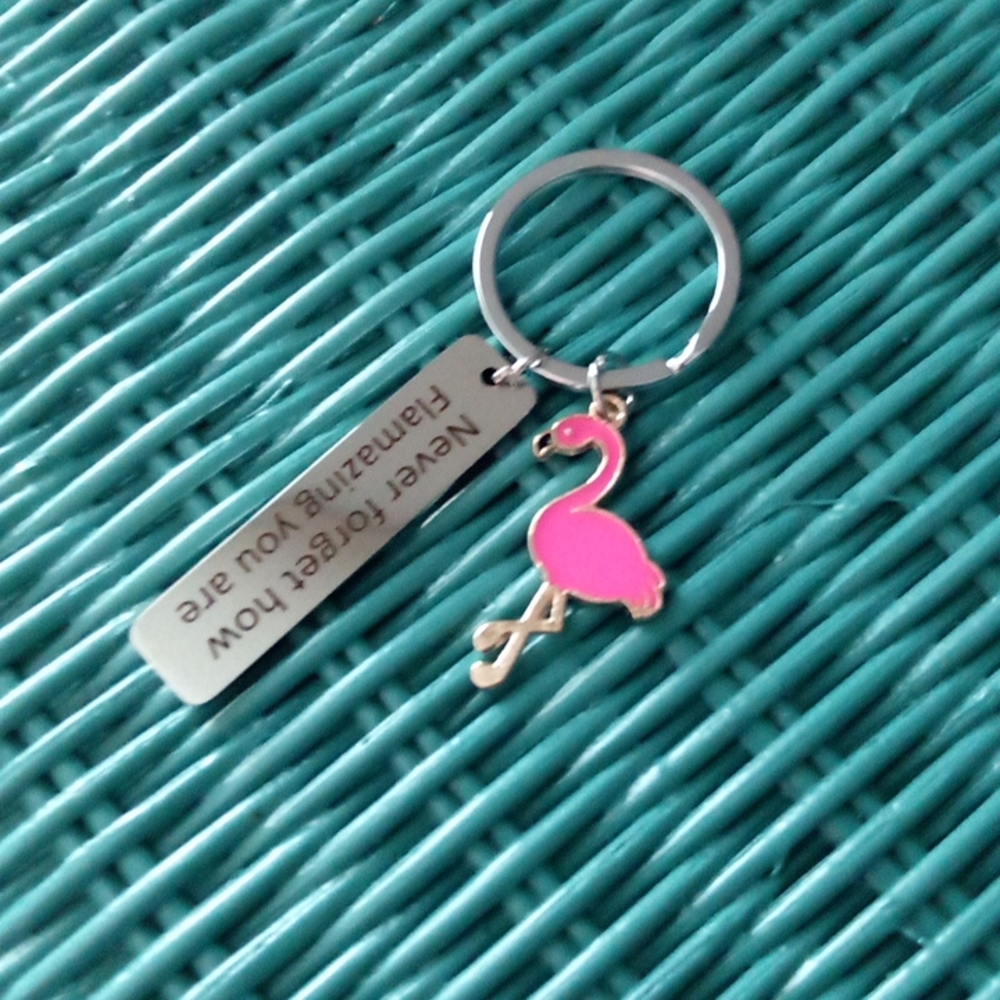 🆕 Flamingo 🦩 Keychain
